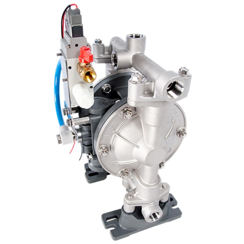 1/2 inch solenoid controlled diaphragm pump. Yamada Technical Service. YTS